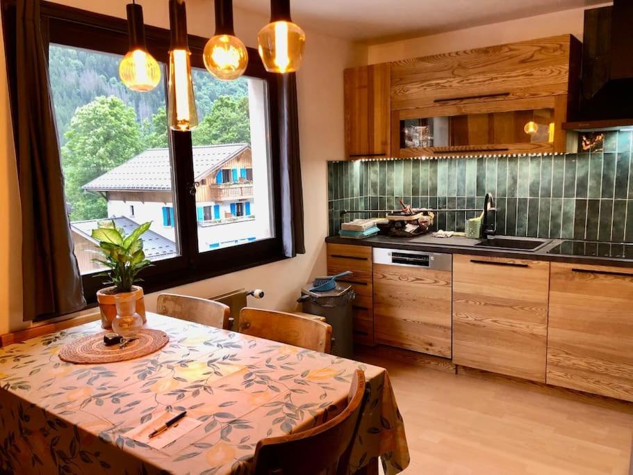 Apartement Vue Montage Magnifique 2Ch 5Mn Piste 3 Les Houches Exterior foto
