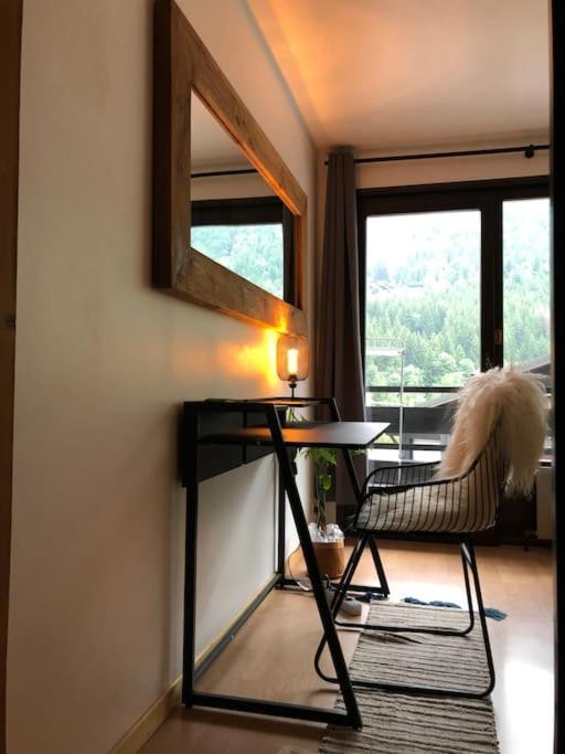 Apartement Vue Montage Magnifique 2Ch 5Mn Piste 3 Les Houches Exterior foto