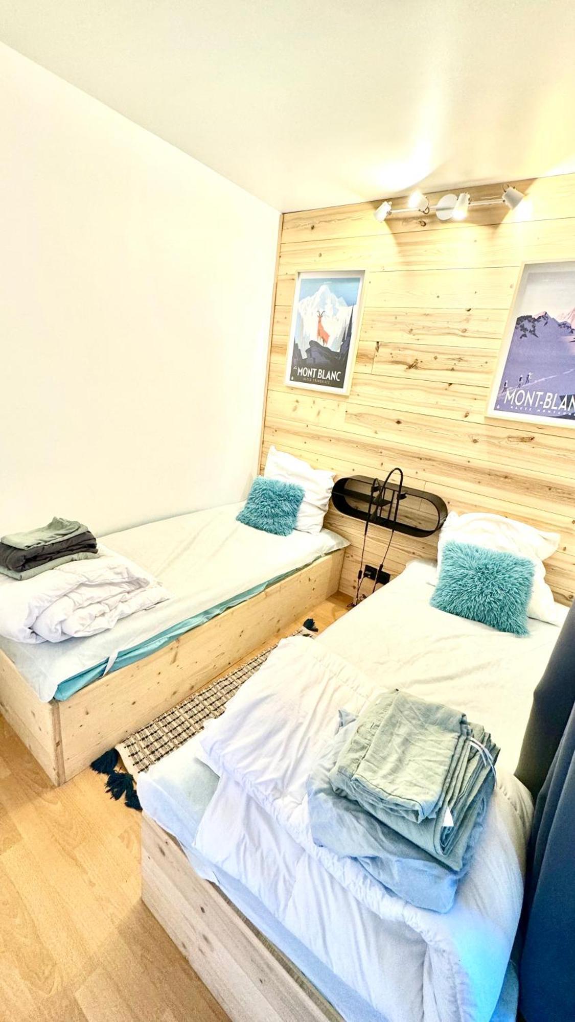 Apartement Vue Montage Magnifique 2Ch 5Mn Piste 3 Les Houches Exterior foto