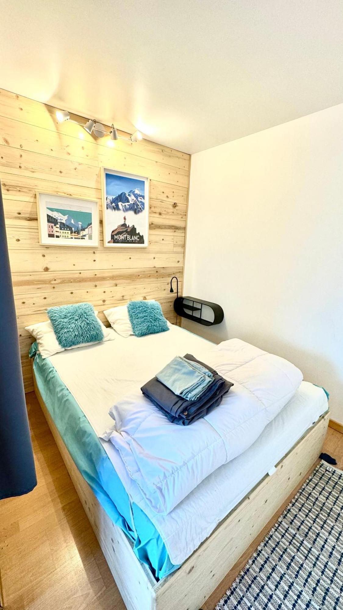 Apartement Vue Montage Magnifique 2Ch 5Mn Piste 3 Les Houches Exterior foto